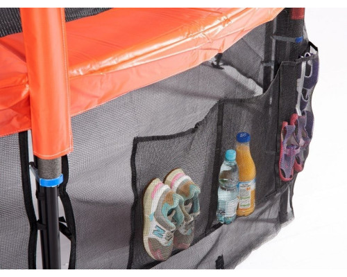 Батут Jumpi Maxy Comfort Plus з внутрішньою сіткою 12,5 футів 374 см помаранчевий Батут Jumpi Maxy Comfort Plus з внутрішньою сіткою 12,5 футів 374 см помаранчевий