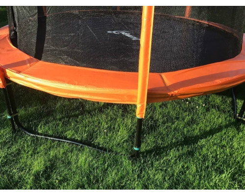 Батут Jumpi Maxy Comfort Plus з внутрішньою сіткою 12,5 футів 374 см помаранчевий Батут Jumpi Maxy Comfort Plus з внутрішньою сіткою 12,5 футів 374 см помаранчевий
