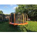 Батут Jumpi Maxy Comfort Plus з внутрішньою сіткою 12,5 футів 374 см помаранчевий