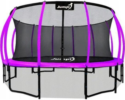 Батут Jumpi Maxy Comfort Plus з внутрішньою сіткою 14,5 футів 435 см фіолетовий Батут Jumpi Maxy Comfort Plus з внутрішньою сіткою 14,5 футів 435 см фіолетовий