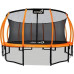 Батут Jumpi Maxy Comfort Plus з внутрішньою сіткою 14,5 футів 435 см помаранчевий