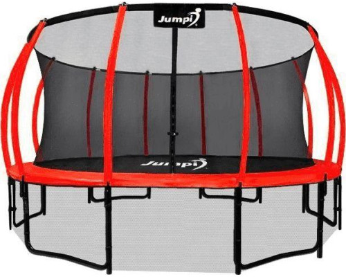 Батут Jumpi Maxy Comfort Plus з внутрішньою сіткою 14,5 футів 435 см червоний Батут Jumpi Maxy Comfort Plus з внутрішньою сіткою 14,5 футів 435 см червоний