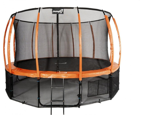 Батут Jumpi Maxy Comfort Plus з внутрішньою сіткою 16 футів 487 см помаранчевий Батут Jumpi Maxy Comfort Plus з внутрішньою сіткою 16 футів 487 см помаранчевий