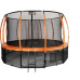 Батут Jumpi Maxy Comfort Plus з внутрішньою сіткою 16 футів 487 см помаранчевий