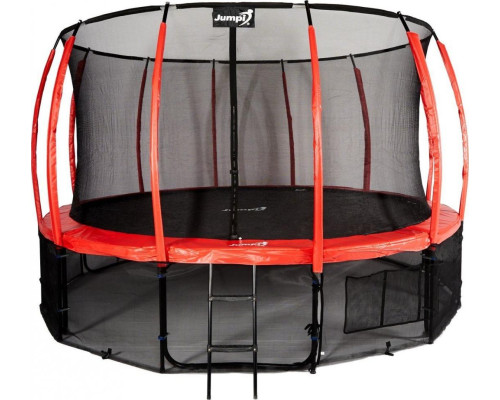 Батут Jumpi Maxy Comfort Plus з внутрішньою сіткою 16 футів 487 см червоний Батут Jumpi Maxy Comfort Plus з внутрішньою сіткою 16 футів 487 см червоний