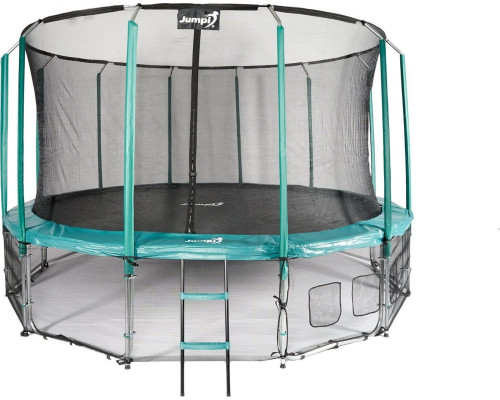 Батут Jumpi Maxy Comfort з внутрішньою сіткою 487 см зелений Батут Jumpi Maxy Comfort з внутрішньою сіткою 487 см зелений