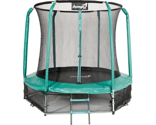 Батут Jumpi Maxy Comfort з внутрішньою сіткою 244 см зелений Батут Jumpi Maxy Comfort з внутрішньою сіткою 244 см зелений