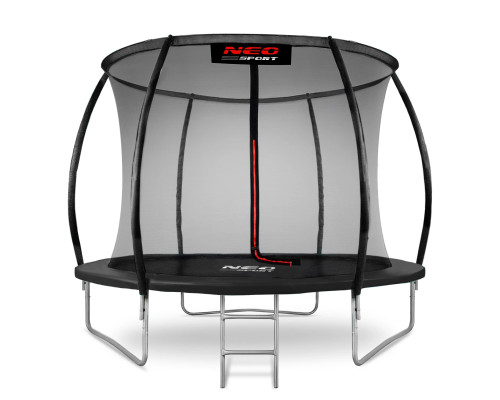 Батут Neo-Sport  з внутрішньою сіткою 10 футів 312 см чорний