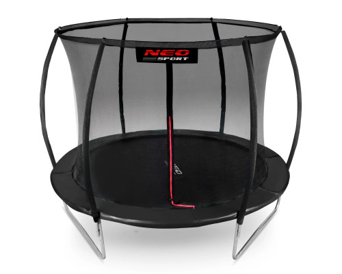 Батут Neo-Sport  з внутрішньою сіткою 10 футів 312 см чорний