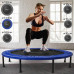 Батут Physionics JG77160 без сітки 4 фути 114 см синьо-чорний