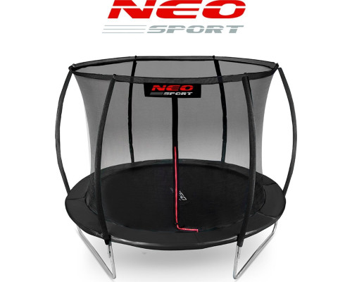 Батут Neo-Sport з внутрішньою сіткою 10 футів 312 см чорний Батут Neo-Sport з внутрішньою сіткою 10 футів 312 см чорний