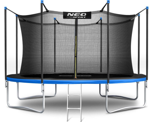 Батут Neo-Sport з внутрішньою сіткою 13 футів 404 см чорно-синій Батут Neo-Sport з внутрішньою сіткою 13 футів 404 см чорно-синій