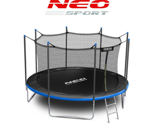 Батут Neo-Sport з внутрішньою сіткою 13 футів 404 см чорно-синій Батут Neo-Sport з внутрішньою сіткою 13 футів 404 см чорно-синій