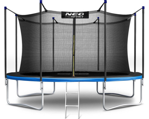 Батут Neo-Sport з внутрішньою сіткою 13 футів 404 см чорно-синій Батут Neo-Sport з внутрішньою сіткою 13 футів 404 см чорно-синій