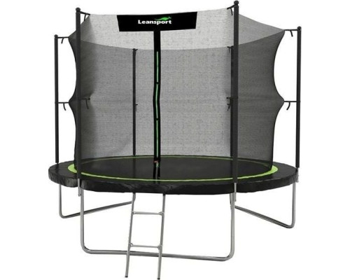 Батут Lean Sport Pro з внутрішньою сіткою 10 футів 305 см чорний Батут Lean Sport Pro з внутрішньою сіткою 10 футів 305 см чорний