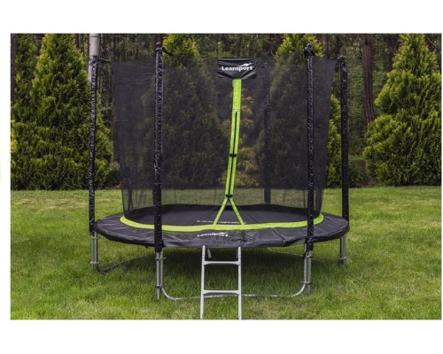 Батут Lean Sport Pro з внутрішньою сіткою 10 футів 305 см чорний Батут Lean Sport Pro з внутрішньою сіткою 10 футів 305 см чорний