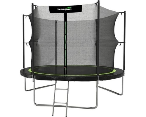 Батут Lean Sport Pro з внутрішньою сіткою 16 футів 487 см чорний Батут Lean Sport Pro з внутрішньою сіткою 16 футів 487 см чорний