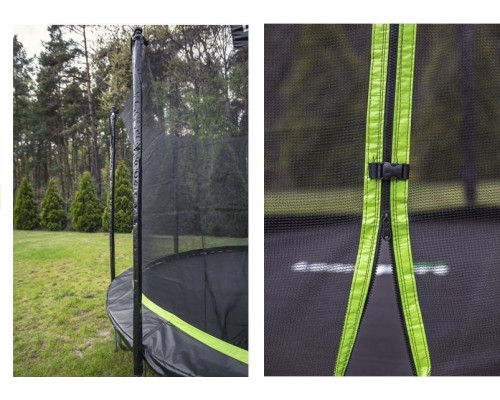 Батут Lean Sport Pro з внутрішньою сіткою 16 футів 487 см чорний Батут Lean Sport Pro з внутрішньою сіткою 16 футів 487 см чорний