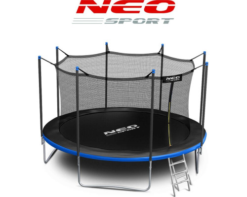 Батут Neo-Sport з внутрішньою сіткою 15 футів 465 см чорно-синій Батут Neo-Sport з внутрішньою сіткою 15 футів 465 см чорно-синій