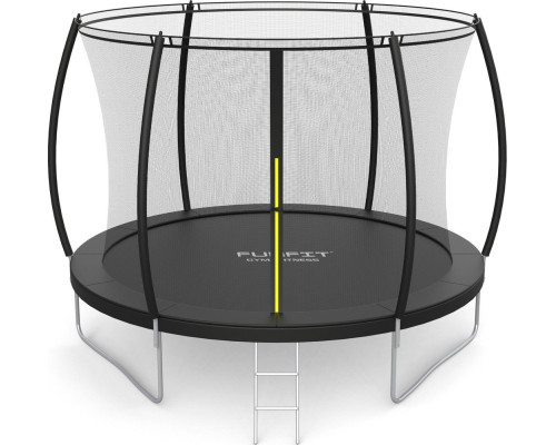 Батут Funfit 3120 з внутрішньою сіткою 10 футів 312 см чорний