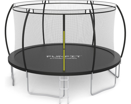 Батут Funfit 3124 з внутрішньою сіткою 15 футів 465 см чорний Батут Funfit 3124 з внутрішньою сіткою 15 футів 465 см чорний