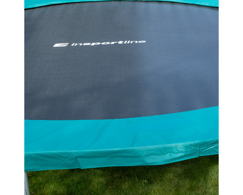 Батут inSPORTline Green без сітки 457 см зелений