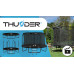 Батут THUNDER INSIDE ELITE з внутрішньою сіткою 16 футів 488 чорний