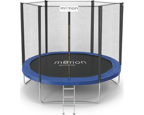 Батут Jumi Motion Sport Line OM-710184 з зовнішньою сіткою 8,5 футів 252 см синій Батут Jumi Motion Sport Line OM-710184 з зовнішньою сіткою 8,5 футів 252 см синій