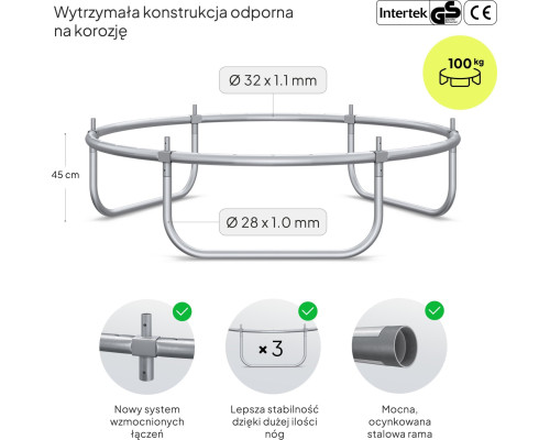 Батут Zipro Jump Pro з внутрішньою сіткою 6 футів 183 см чорно-зелений Батут Zipro Jump Pro з внутрішньою сіткою 6 футів 183 см чорно-зелений