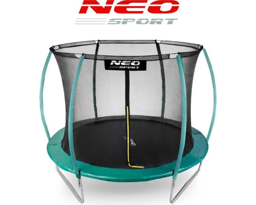 Батут Neo-Sport з внутрішньою сіткою 10 футів 312 см зелений Батут Neo-Sport з внутрішньою сіткою 10 футів 312 см зелений