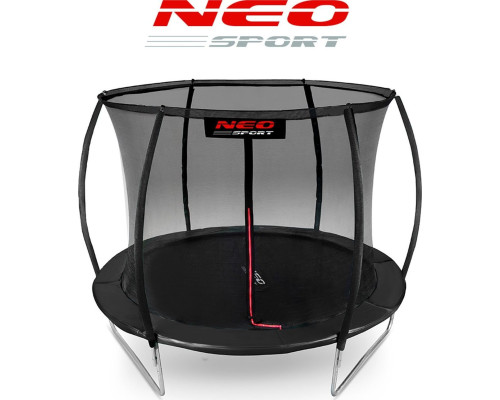 Батут Neo-Sport з внутрішньою сіткою 8,5 футів 252 см чорний Батут Neo-Sport з внутрішньою сіткою 8,5 футів 252 см чорний