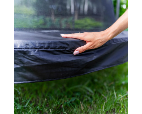 Батут THUNDER INSIDE ELITE з внутрішньою сіткою 14 футів 427 см чорний