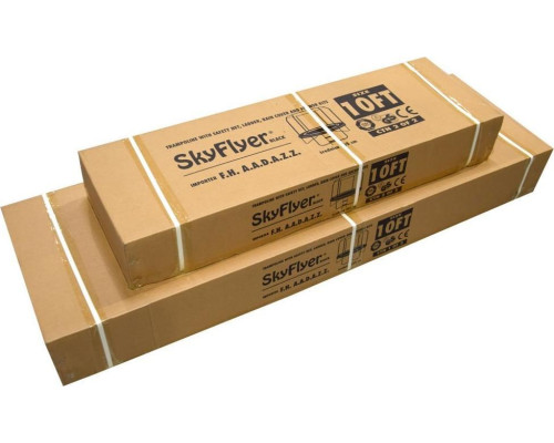 Батут SkyFlyer TR0034 з внутрішньою сіткою 10 футів 304 см чорний Батут SkyFlyer TR0034 з внутрішньою сіткою 10 футів 304 см чорний