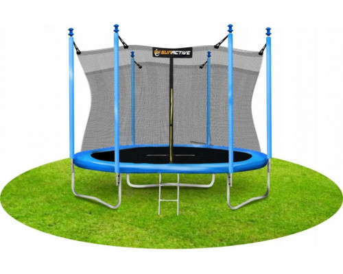 Батут SunActive TR 12FT-2 з внутрішньою сіткою 12 футів 374 см блакитний Батут SunActive TR 12FT-2 з внутрішньою сіткою 12 футів 374 см блакитний