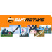Батут SunActive TR 12FT-2 з внутрішньою сіткою 12 футів 374 см блакитний