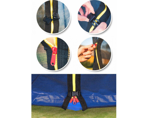 Батут SunActive TR 10FT-2 з внутрішньою сіткою 10 футів 312 см блакитний Батут SunActive TR 10FT-2 з внутрішньою сіткою 10 футів 312 см блакитний