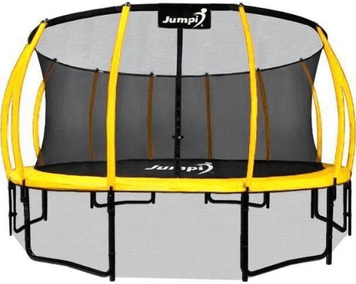 Батут Jumpi Maxy Comfort Plus з внутрішньою сіткою 14,5 футів 435 см жовтий Батут Jumpi Maxy Comfort Plus з внутрішньою сіткою 14,5 футів 435 см жовтий