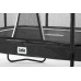 Батут Salta Premium Black Edition з внутрішньою сіткою 305 x 214 см чорний