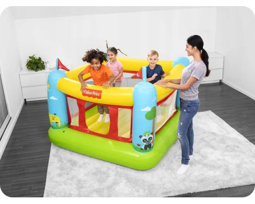 Батут надувний Bestway Fisher-Price 93553 175 х 173 х 135 см