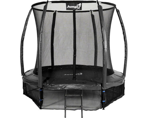 Батут Jumpi Maxy Comfort Plus з внутрішньою сіткою 8,5 футів 252 см чорний Батут Jumpi Maxy Comfort Plus з внутрішньою сіткою 8,5 футів 252 см чорний