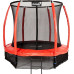 Батут Jumpi Maxy Comfort Plus з внутрішньою сіткою 8,5 футів 252 см червоний