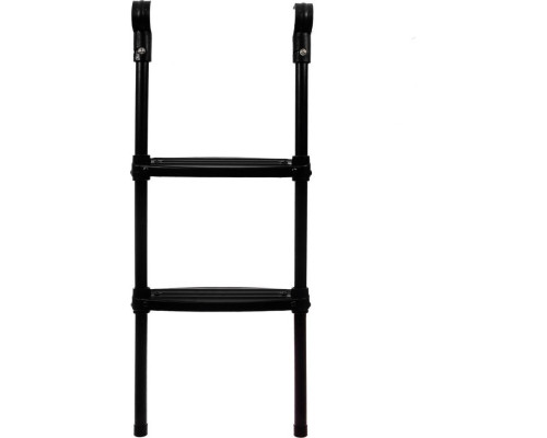 Батут SkyRamiz з зовнішньою сіткою 12 футів 366 см чорно-синій