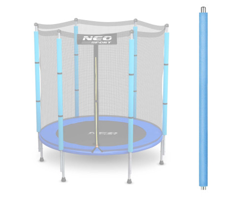 Запасна планка захисної сітки для батутів 4.5 футів Neo-Sport блакитна