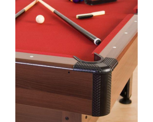 Більярдний стіл GamesPlanet Trendline Dawn 6ft + аксесуари, 184 x 108 x 82 см - коричнево-червоний Більярдний стіл GamesPlanet Trendline Dawn 6ft + аксесуари, 184 x 108 x 82 см - коричнево-червоний