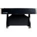 Більярдний стіл Thunder 8FT BOLD-BLACK, 252 х 140 х 80 см - зелено-чорний