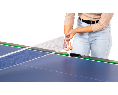 Більярдний стіл 3в1 THUNDER 8FT BOLD-BROWN з покриттям для аерохокею/пінг-понгу, 244 х 132 х 81 см