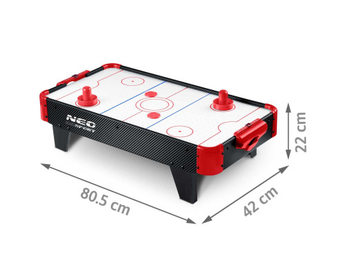 Ігровий стіл Neo-Sport Аерохокей NS-424, 80,5 х  42 х 22 см