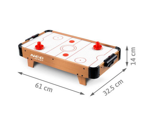 Настільний аерохокей Neo-Sport NS-421, 61 х 32,5 х 14 см