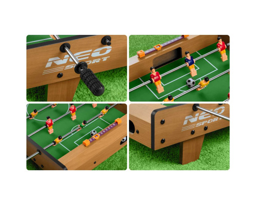 Настільний футбол Neo-Sport NS-436, 51 х 29,5 х 12 см 