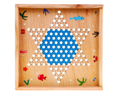 Настільний набір 6в1 Ramiz Trylma Snakes and Ladders Chess Chinese GO